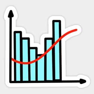 Data visualization custom order Sticker